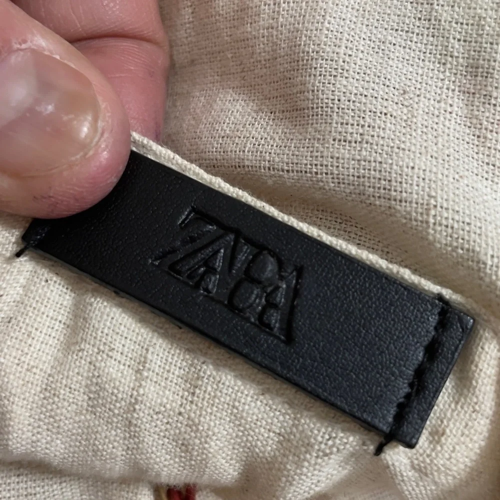 Zara multicoloured tote
